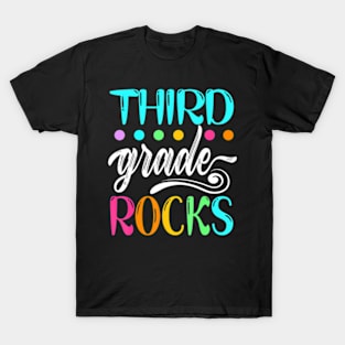 Third Grade Team 3rd Grade Teacher Kids Boys T-Shirt